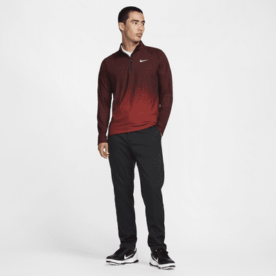 Nike Tour Dri-FIT ADV golftop met halflange rits voor heren