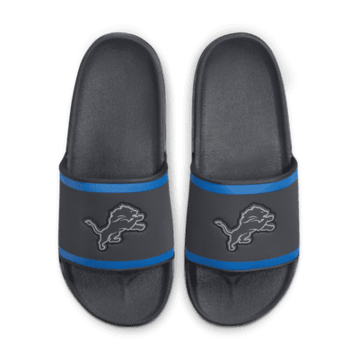 Nike Detroit Lions Off-Court Wordmark Slide Sandals