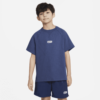 Nike Dri-FIT Athletics Big Kids' (Boys') Short-Sleeve Training Top