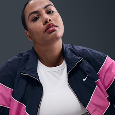 Nike Windrunner Women's Loose UV Woven Full-Zip Jacket (Plus Size)