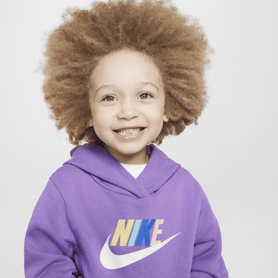 Conjunto de sudadera con gorro infantil Nike Sportswear Club Fleece