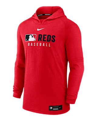 Мужское худи Cincinnati Reds Authentic Collection Nike Dri-FIT MLB Pullover Hoodie