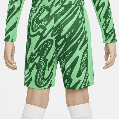 Paris Saint-Germain 2024/25 Stadium Goalkeeper Nike replicavoetbalshorts met Dri-FIT voor kids