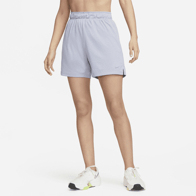 Shorts de fitness sin forro de tiro medio Dri-FIT de 13 cm para mujer Nike Attack