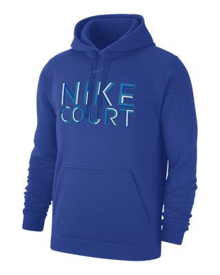 Мужское худи Nike Club Tennis Fleece Pullover Hoodie для тенниса