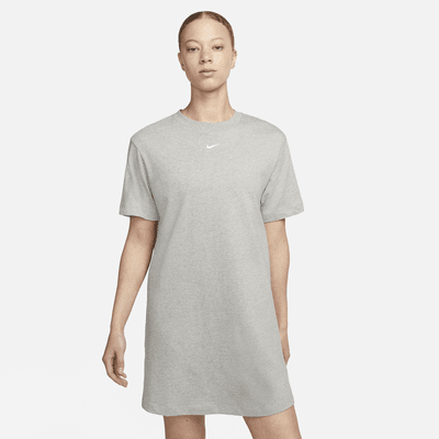 Vestido tipo playera oversized para mujer Nike Sportswear Chill Knit