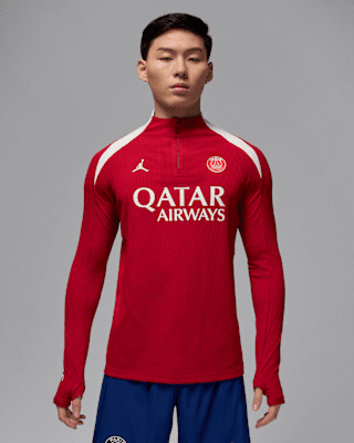 Мужские  Paris Saint-Germain Strike Elite Fourth Jordan Dri-FIT ADV Soccer Knit Drill Top