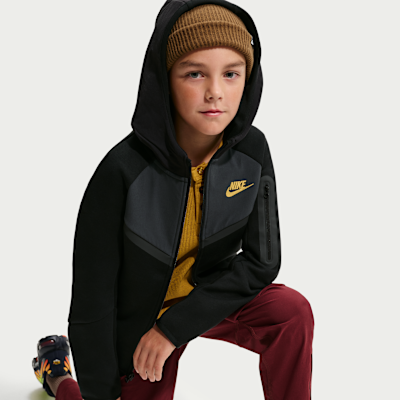 Nike Sportswear Tech Fleece Older Kids' Full-Zip Hoodie
