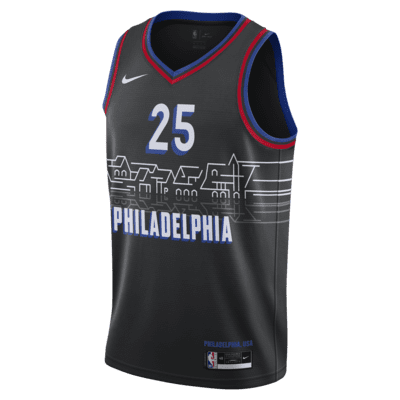 nike 76ers jersey