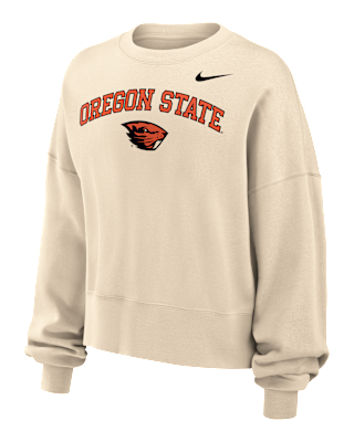 Женский свитшот Oregon State Phoenix Fleece Nike College Crew-Neck