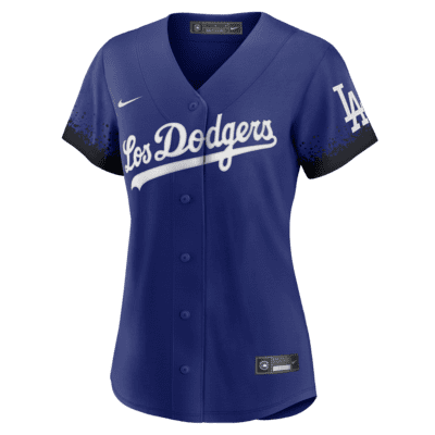 Camiseta de béisbol Replica para mujer MLB Los Angeles Dodgers City Connect (Mookie Betts)