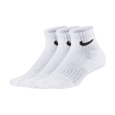 Nike Everyday Younger Kids' Cushioned Ankle Socks (3 Pairs)