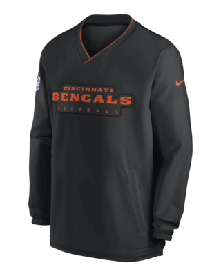 Мужские  Cincinnati Bengals Sideline Nike NFL Long-Sleeve Windshirt