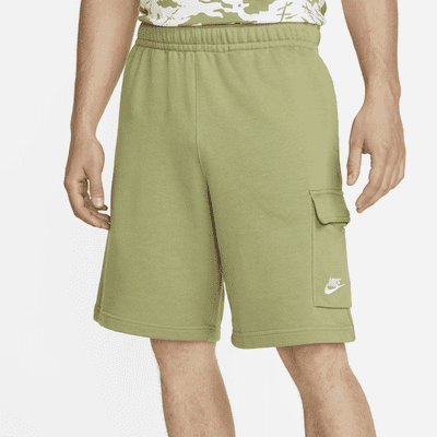 nike cargo shorts green