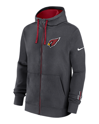 Мужское худи Arizona Cardinals Playbook Page Club Nike NFL Full-Zip Hoodie