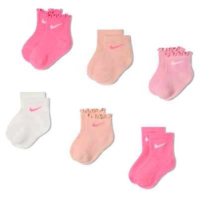 Nike Baby Textured Ankle Socks (6 Pairs) from Nike - $18