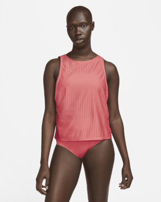 Женские  Nike Swim Convertible Layered Tankini Top