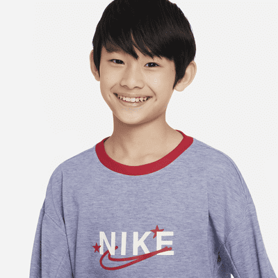 Nike Dri-FIT Performance Select Big Kids’ (Boys’) Crew-Neck Training Sweatshirt