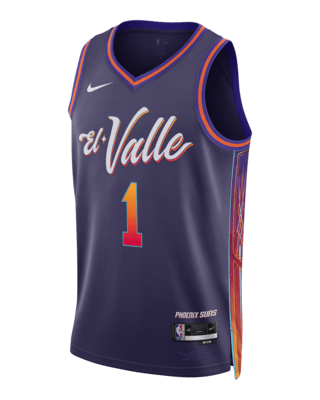 Мужские джерси Devin Booker Phoenix Suns City Edition 2023/24 Nike Dri-FIT NBA Swingman Jersey