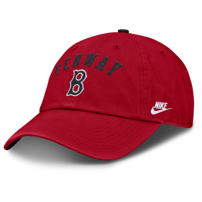 Gorra Nike de la MLB ajustable para hombre Boston Red Sox Cooperstown Club