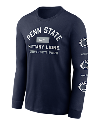 Мужская футболка Penn State Campus Classic Location Nike College Long-Sleeve