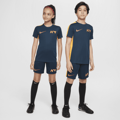 Playera de fútbol Dri-FIT Academy 23 para niños talla grande Kylian Mbappé