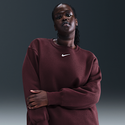 Nike Sportswear Phoenix Fleece Women's Oversized Crew-Neck Sweatshirt (Plus Size)