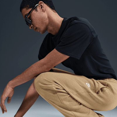 Nike Club Men's Open-Hem Fleece Pants