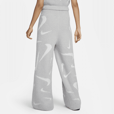 Nike Sportswear Phoenix Cozy Bouclé Women's High-Waisted Wide-Leg Knit Pants