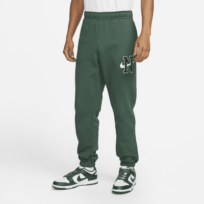 forest green nike sweatpants