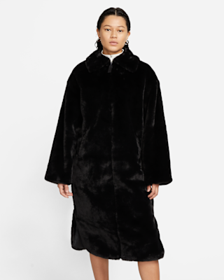 nike fur coat