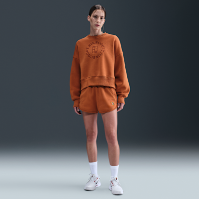 NikeCourt Heritage Phoenix Fleece Women's Over-Oversized Crew-Neck Sweatshirt