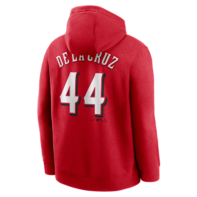 Elly De La Cruz Cincinnati Reds Club Men's Nike MLB Pullover Hoodie