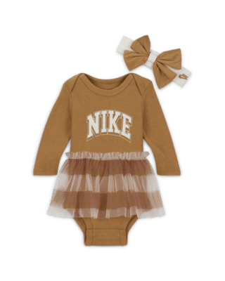 Детские  Nike Baby 2-Piece Long Sleeve Bodysuit Set