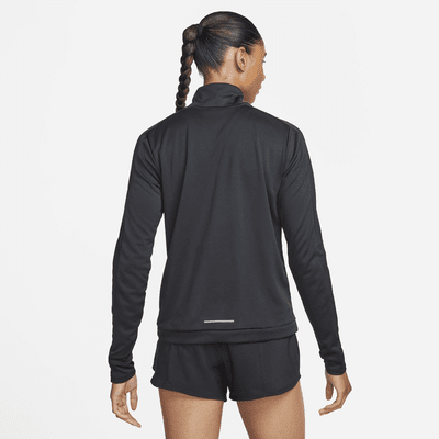 Prenda intermedia Dri-FIT de cierre de 1/4 para mujer Nike Swoosh