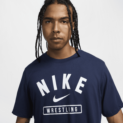 Playera de lucha para hombre Nike