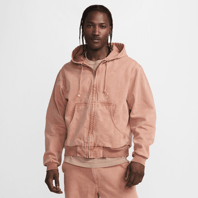 Veste à zip non doublée Nike Life pour homme