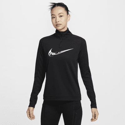 ナイキ スウッシュ ウィメンズ Dri-FIT 1/4ジップ ランニング ミッド レイヤー