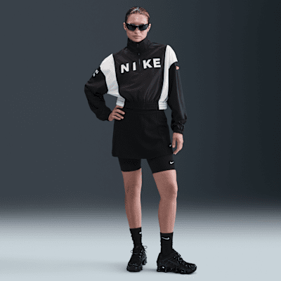 Nike Sportswear leichte Webjacke mit Viertelreißverschluss (Damen)