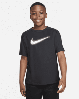 Nike Dri-FIT Icon Camiseta de entrenamiento con estampado (Talla grande) Niño. Nike ES