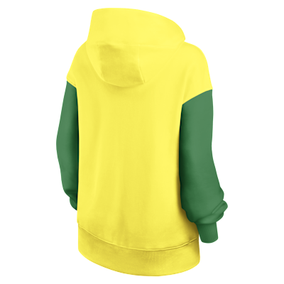 Sudadera con gorro sin cierre universitaria Nike para mujer Oregon Legacy Phoenix