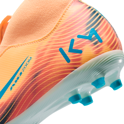 Fotbollssko Nike Jr. Mercurial Superfly 10 Academy "Kylian Mbappé" MG med högt skaft för barn/ungdom