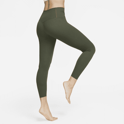 Nike Zenvy-leggings i 7/8-længde med høj talje og let støtte til kvinder