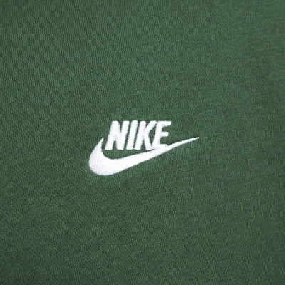 Sudadera con gorro de cierre completo para hombre Nike Sportswear Club Fleece