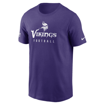 NFL Mens Shirt Extra Large Purple Team Apparel Minnesota Vikings TShirt  Football