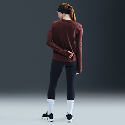 Playera de manga larga Dri-FIT para mujer Nike One Classic