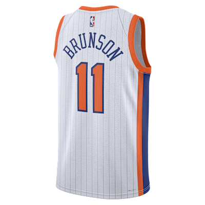 Jersey Nike Dri-FIT de la NBA Swingman para hombre Jalen Brunson New York Knicks 2024/25 City Edition