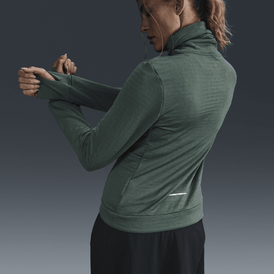 Damska bluza do biegania z półgolfem Nike Therma-FIT Swift