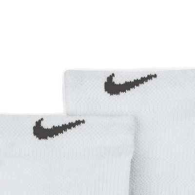 Calcetines de entrenamiento invisibles para mujer Nike Everyday Max Cushioned (3 pares)