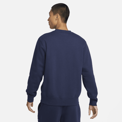 Nike Club Fleece Men's Long-Sleeve Crew-Neck Sweatshirt